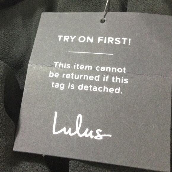 Lulu's XL Ravishing Charm Black Ruffled Wrap High-Low Maxi Dress
NEW B69 - Picture 10 of 10